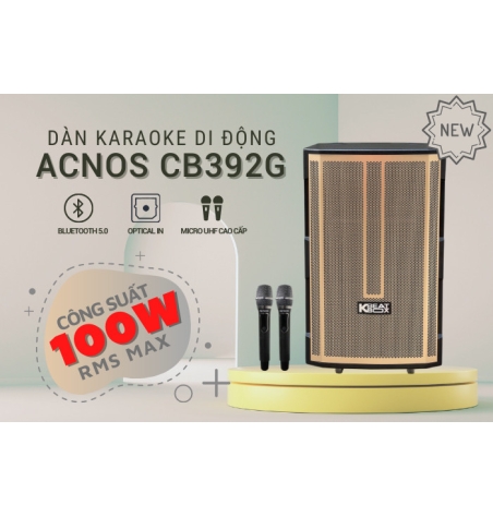 Loa Kéo Karaoke ACNOS CB392G