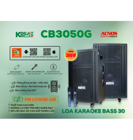 Loa Kéo Karaoke Di Động ACNOS CB3050G