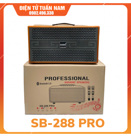 Loa xách tay Soundbox SB-288 pro, loa 2 đường tiếng